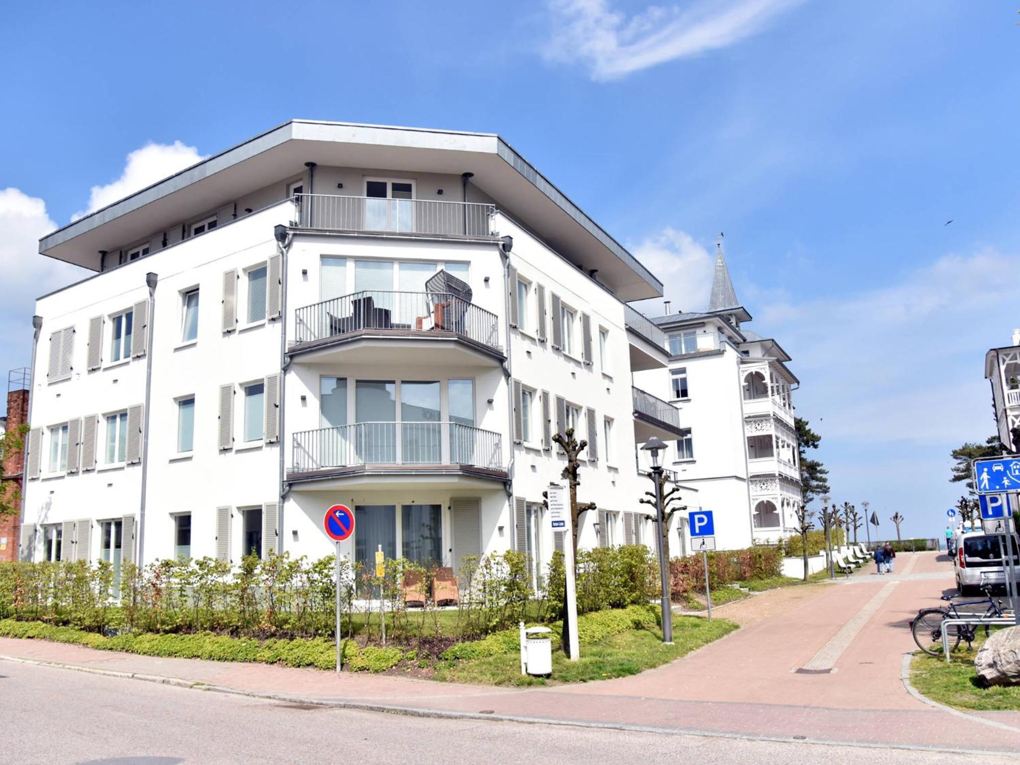 Ferienwohnung Binzer Strandgut Im Haus Jahreszeiten Binz Exterior foto